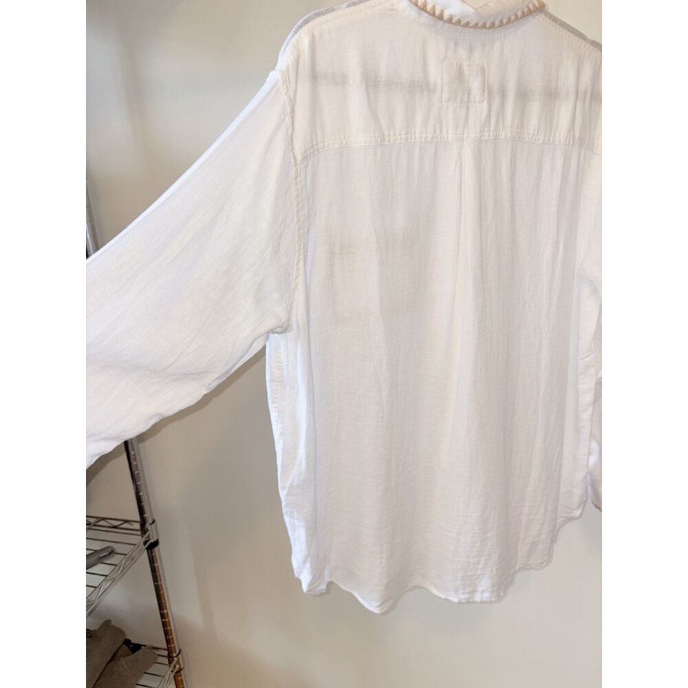 Rails Linen Button-Up Top – Size Large - Picture 10 of 11
